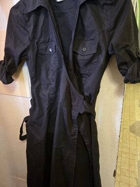Converse One Star Dark Green Wrap Dress